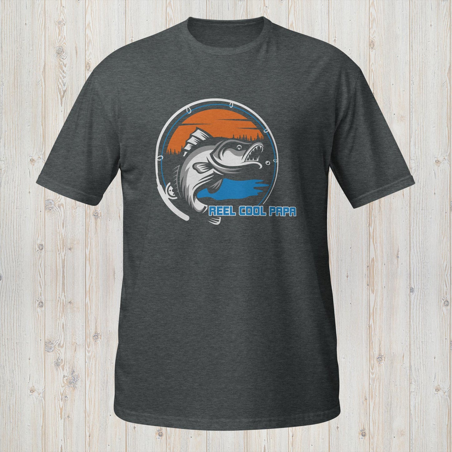 Reel Cool Papa Tee - Fishing-Inspired Father's Day Shirt