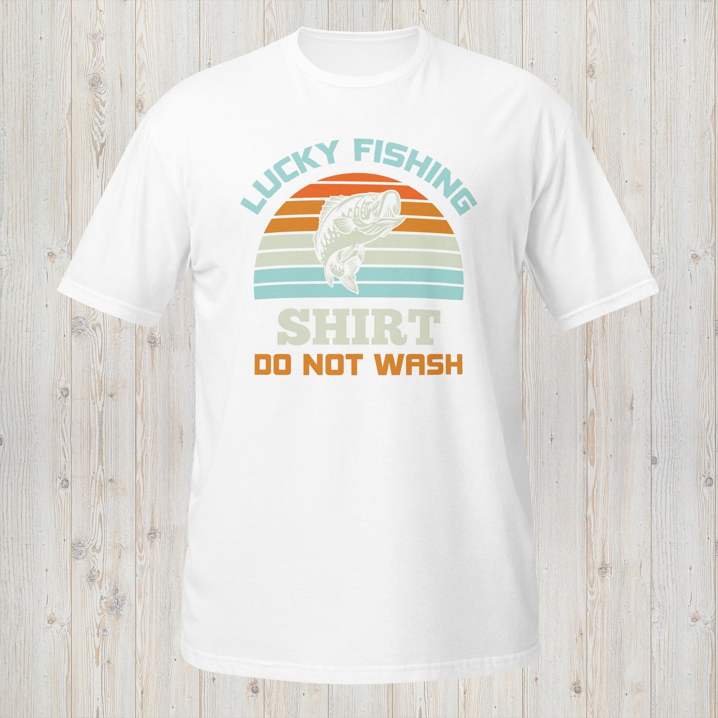 Lucky Fishing Shirt - Wear It Proud, Never Wash Your Luck Away