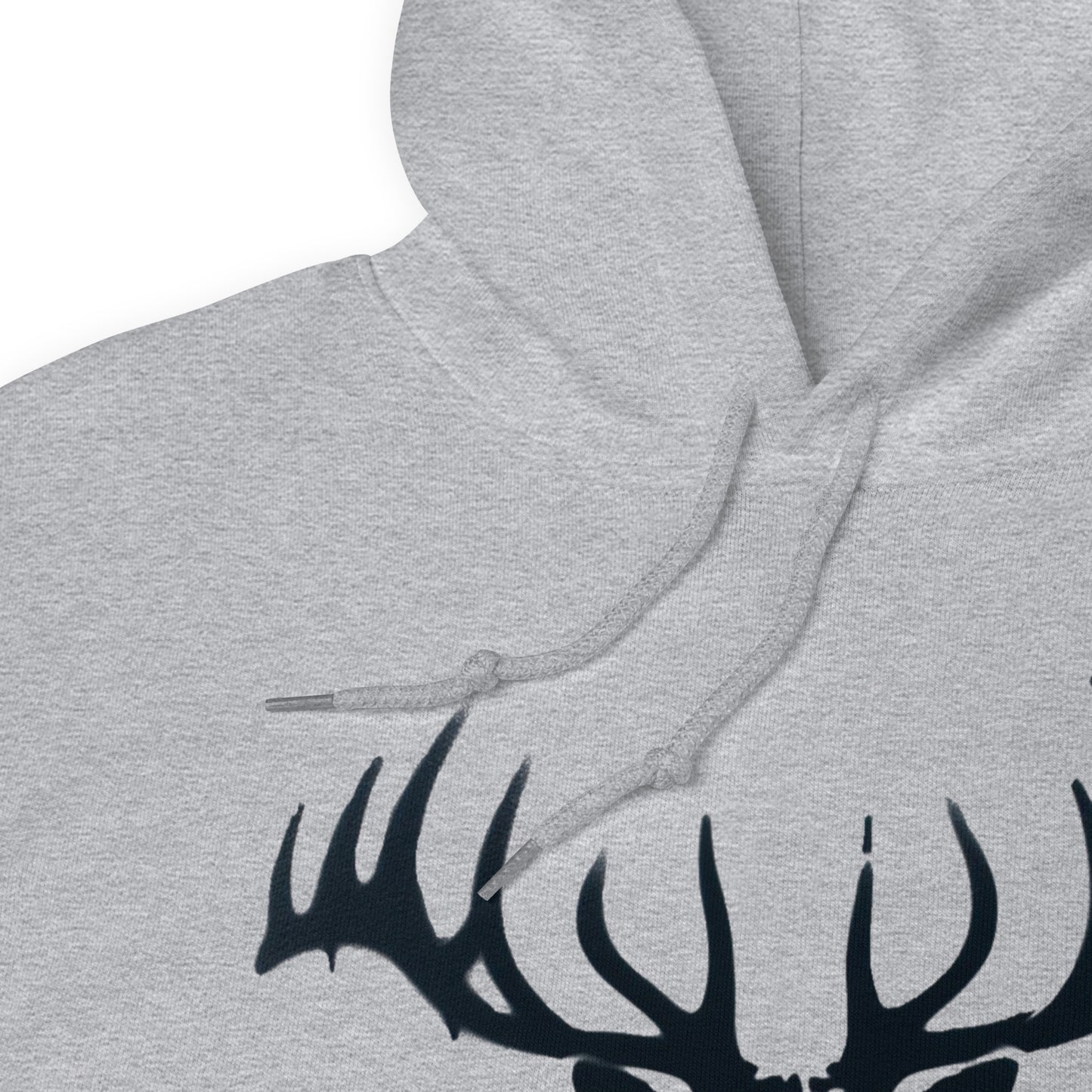 Shadowed Majesty Elk Head Hoodie